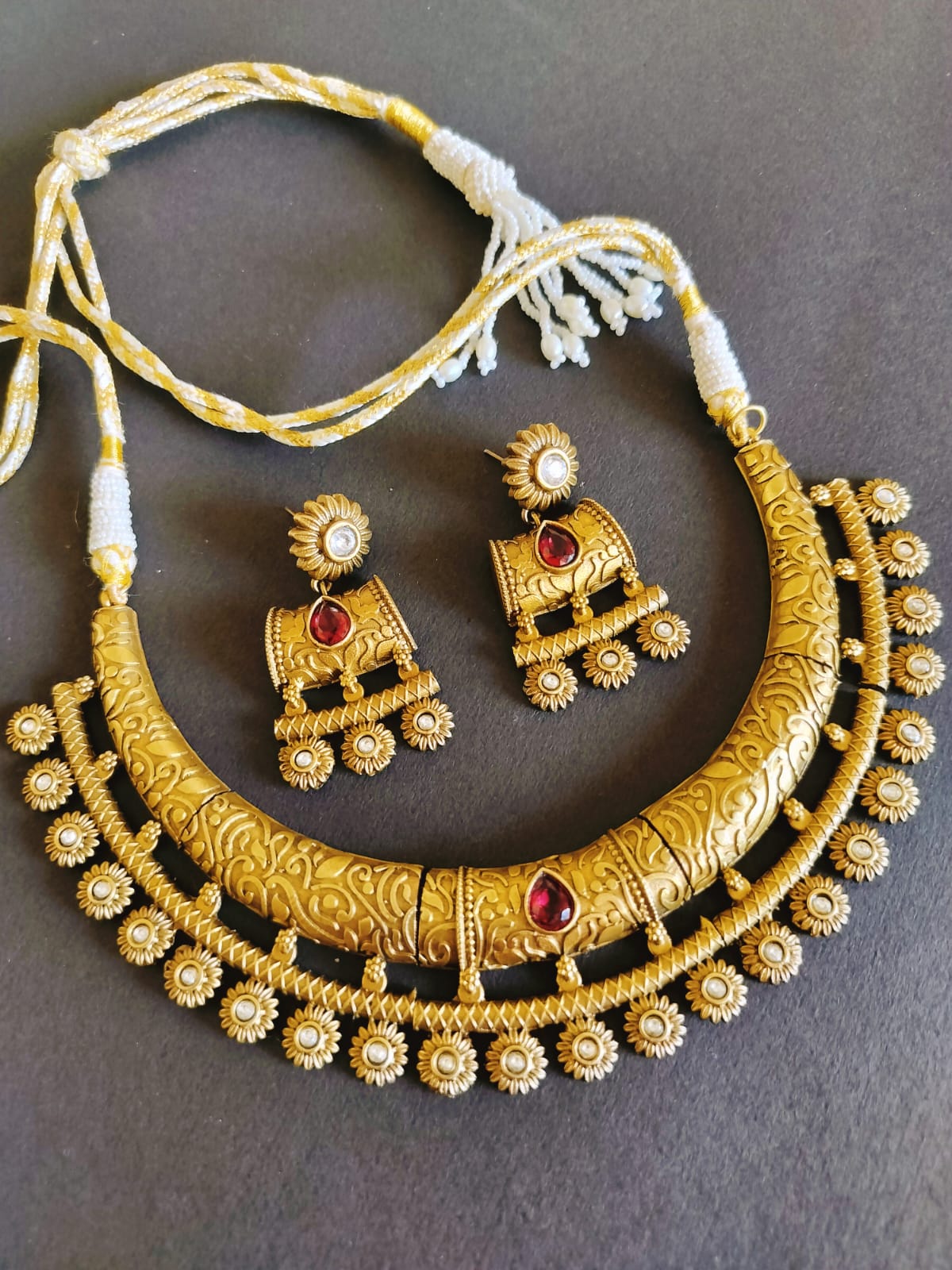 Prisha Heavy Necklace Set