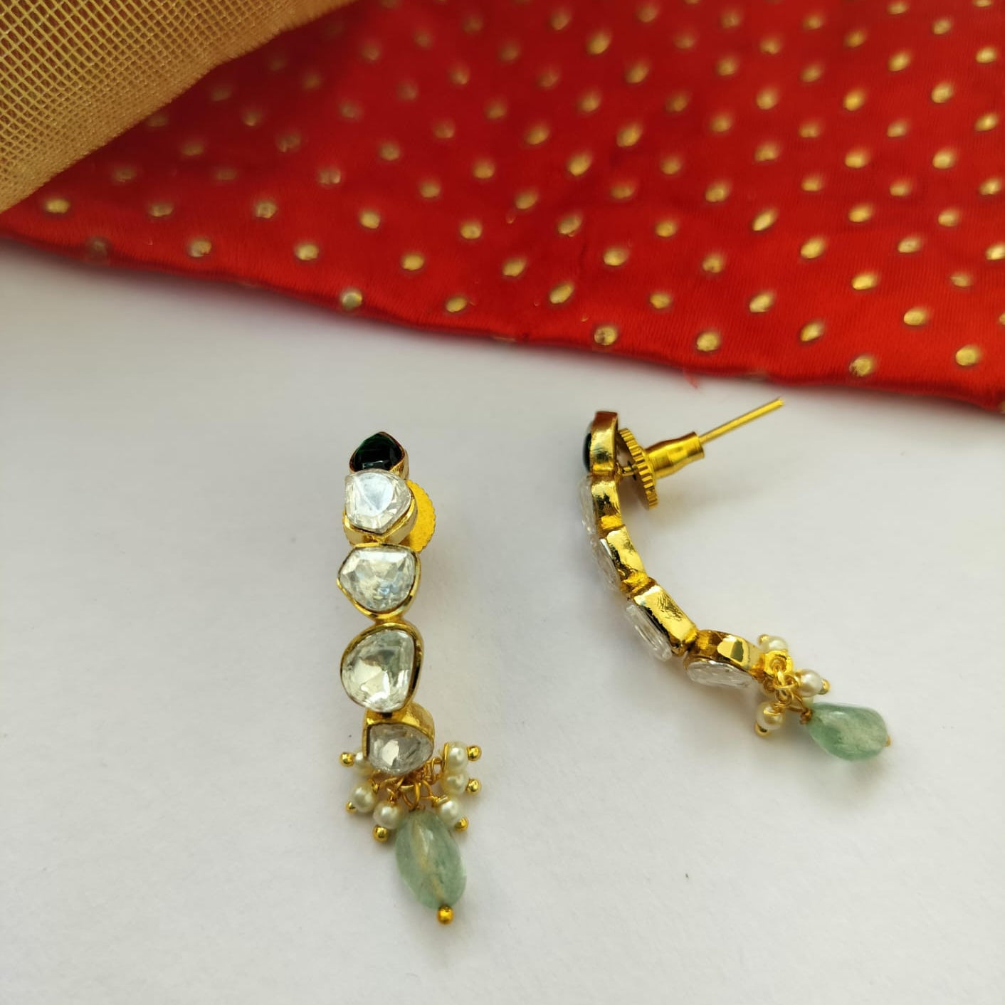 Abhavya Kundan Earrings