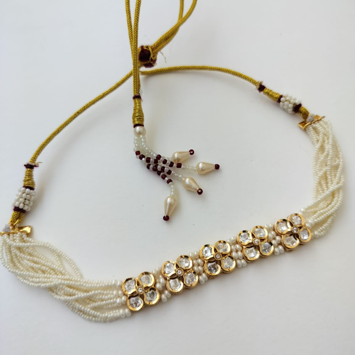 Naira Polki Kundan Choker set