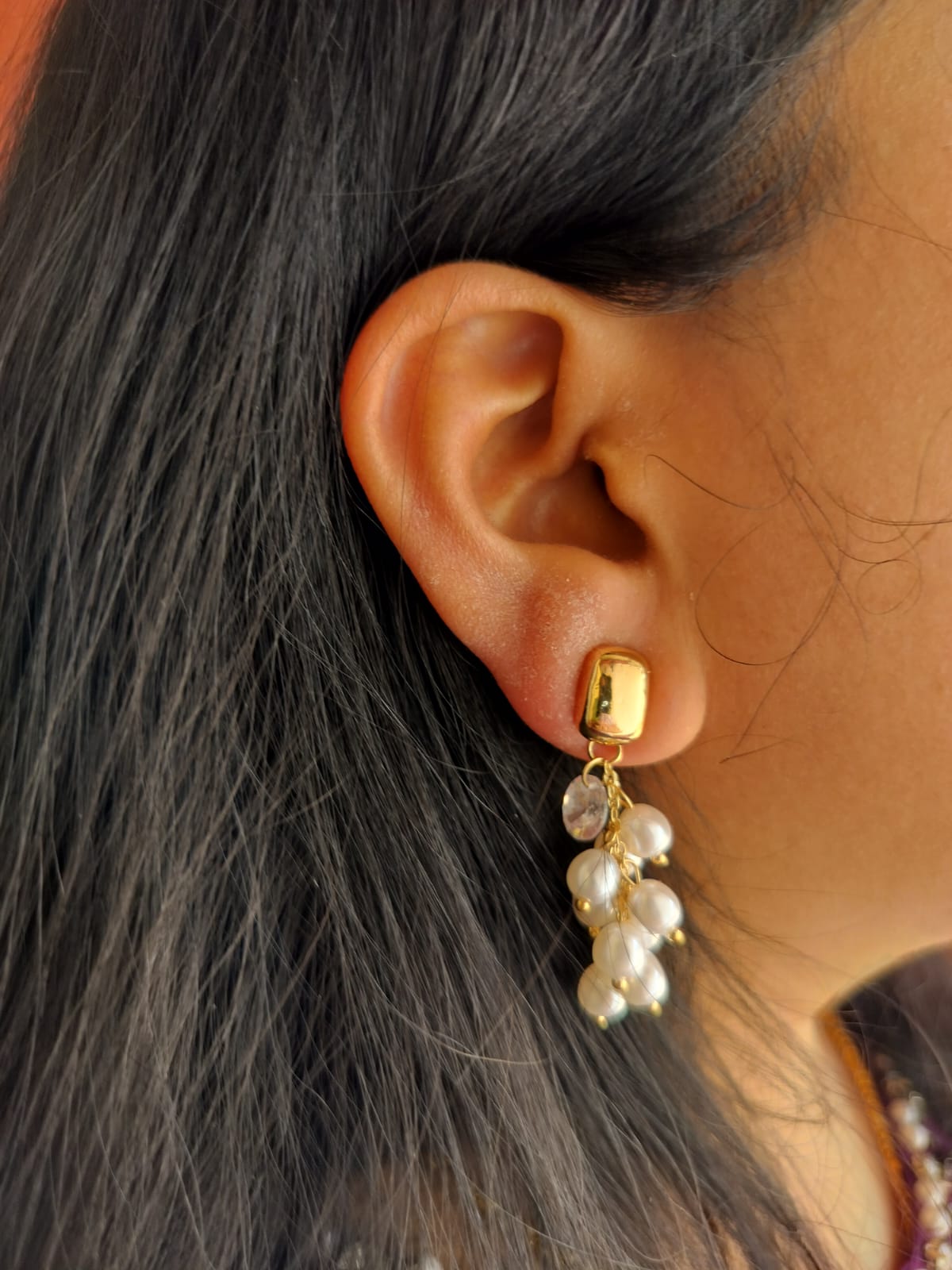 Mini Pearl Drop earrings