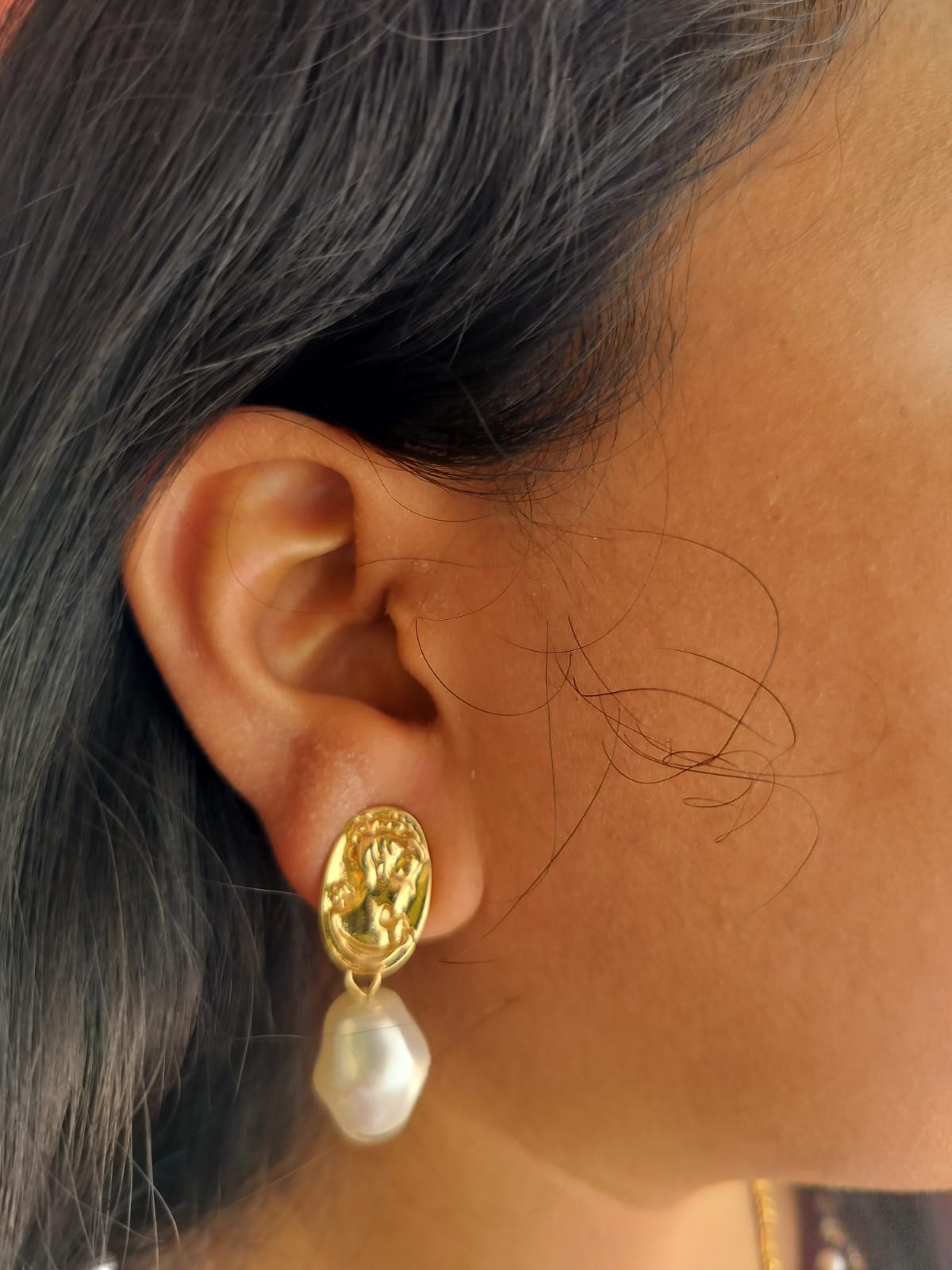 Korean Pearl Earrings