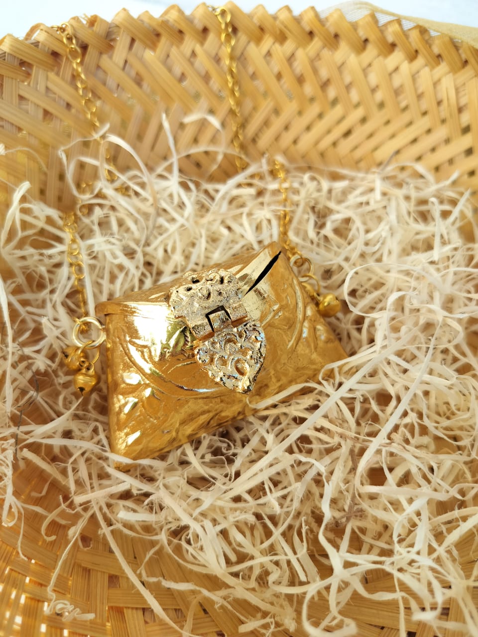Metal Mini Bag (Golden)
