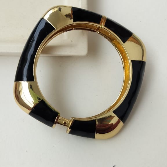 Square Enamel Bangle