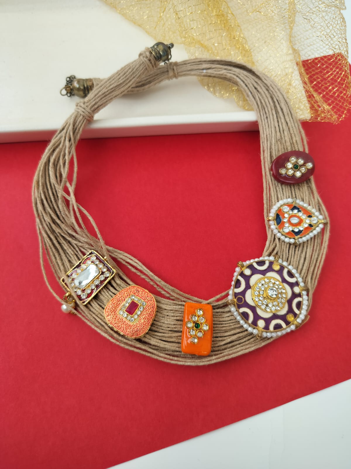 Trisha Jute necklace