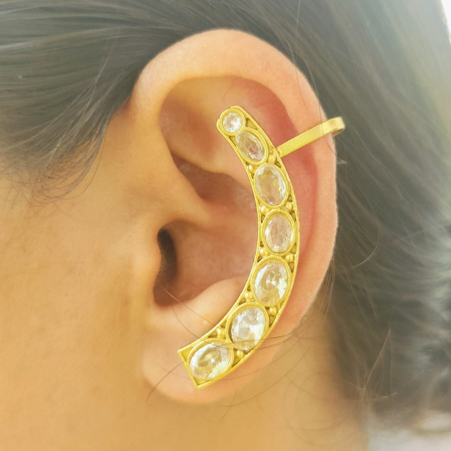 Dainty Stone Earcuffs