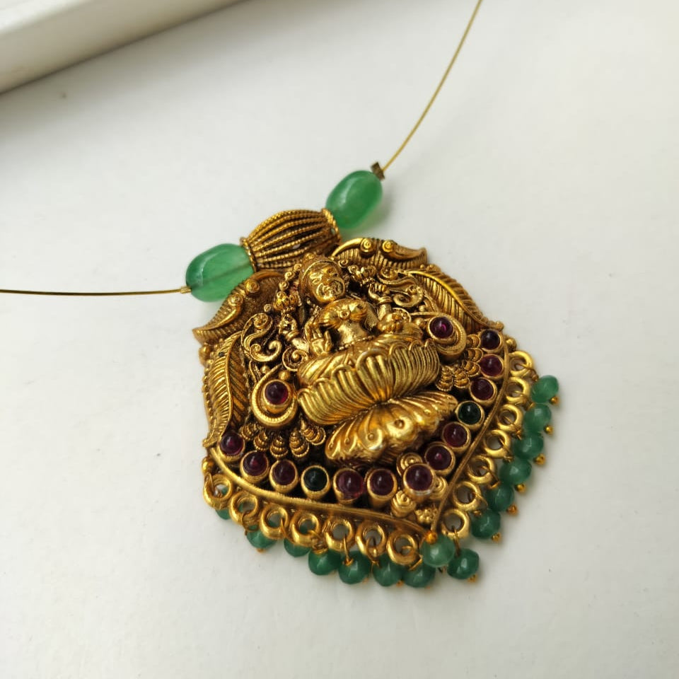 Antique Lakshmi Temple Jewelry Set