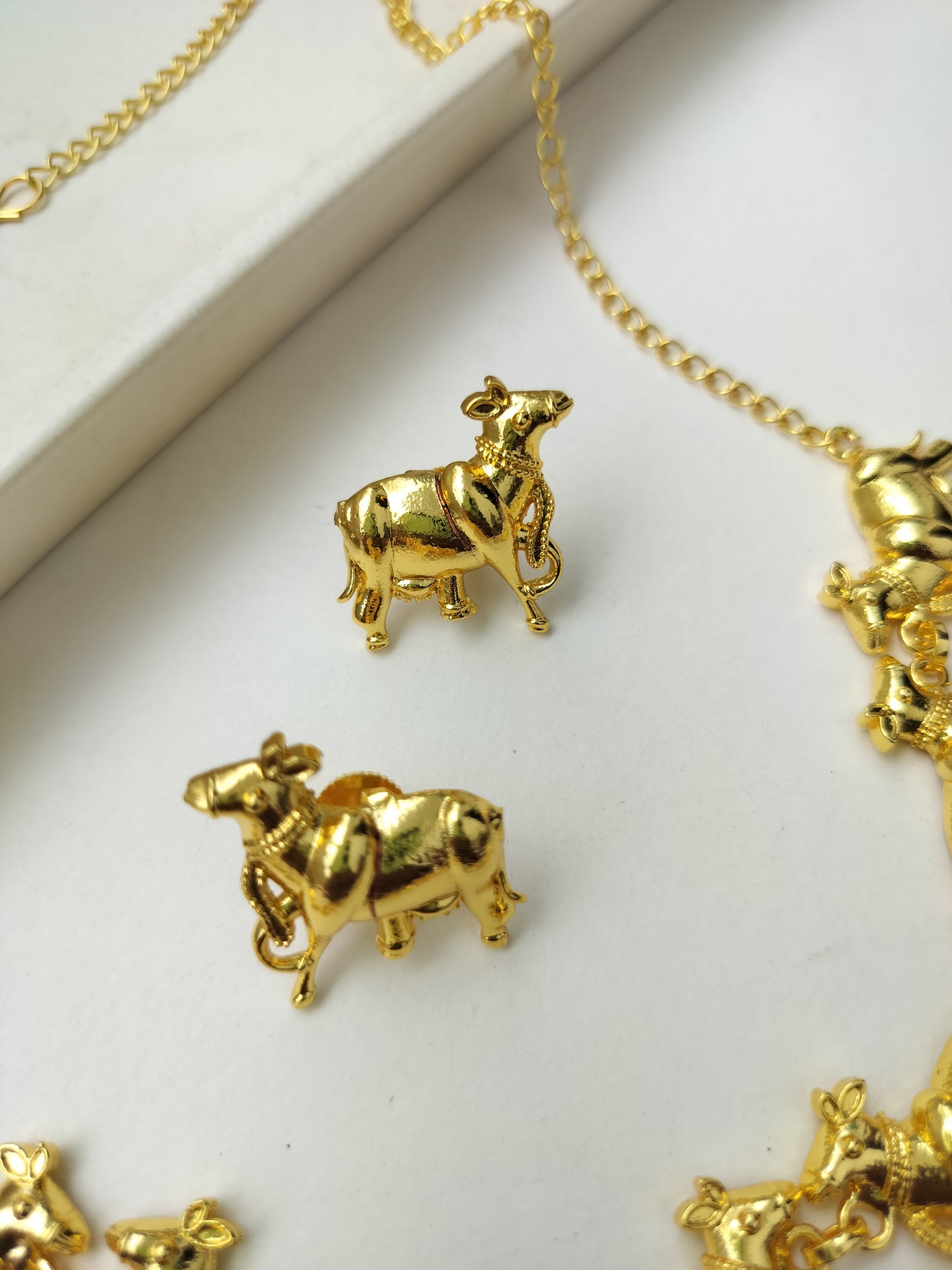 Nandi Golden Necklace set