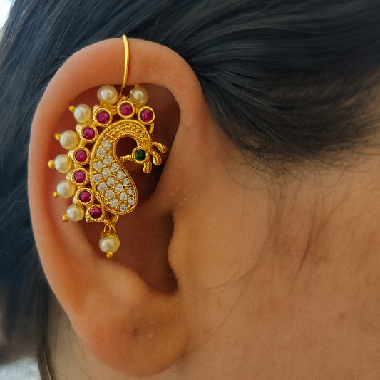 Peacock Pearl Bugadi - Set of 2