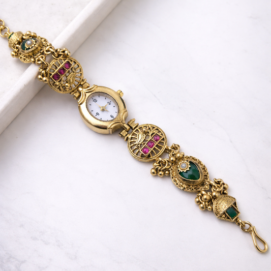 Manikya Heritage Watch Bracelet