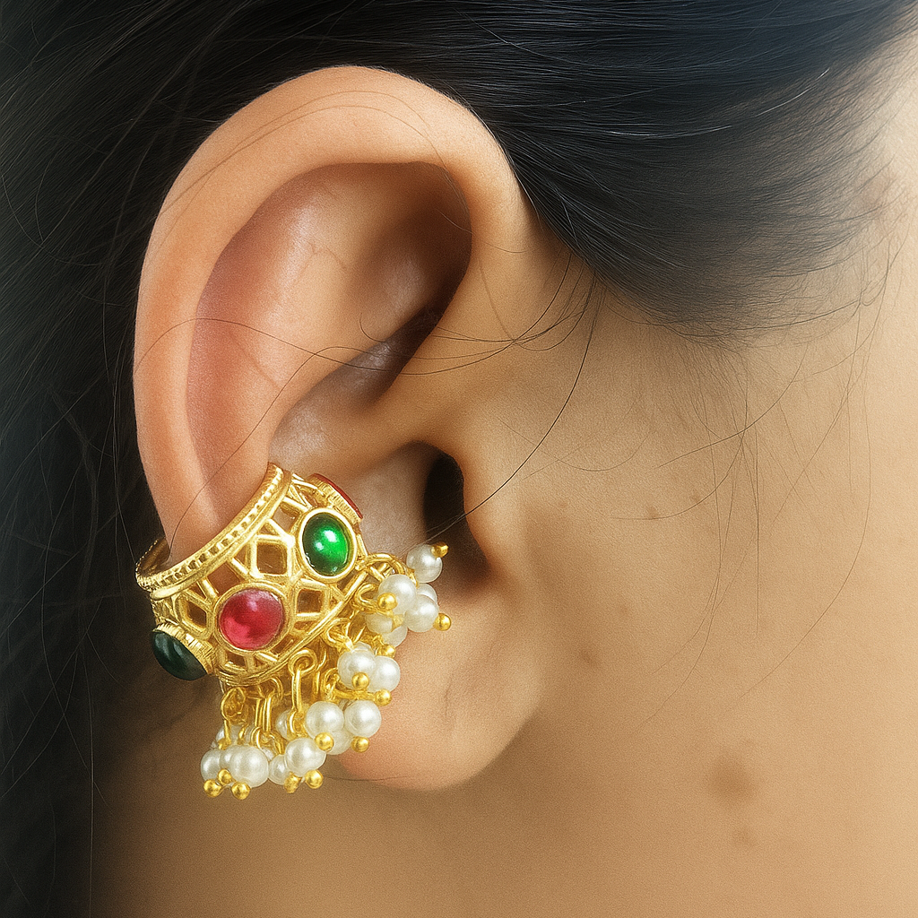 Swastika Pearl Bugadi - Set of 2