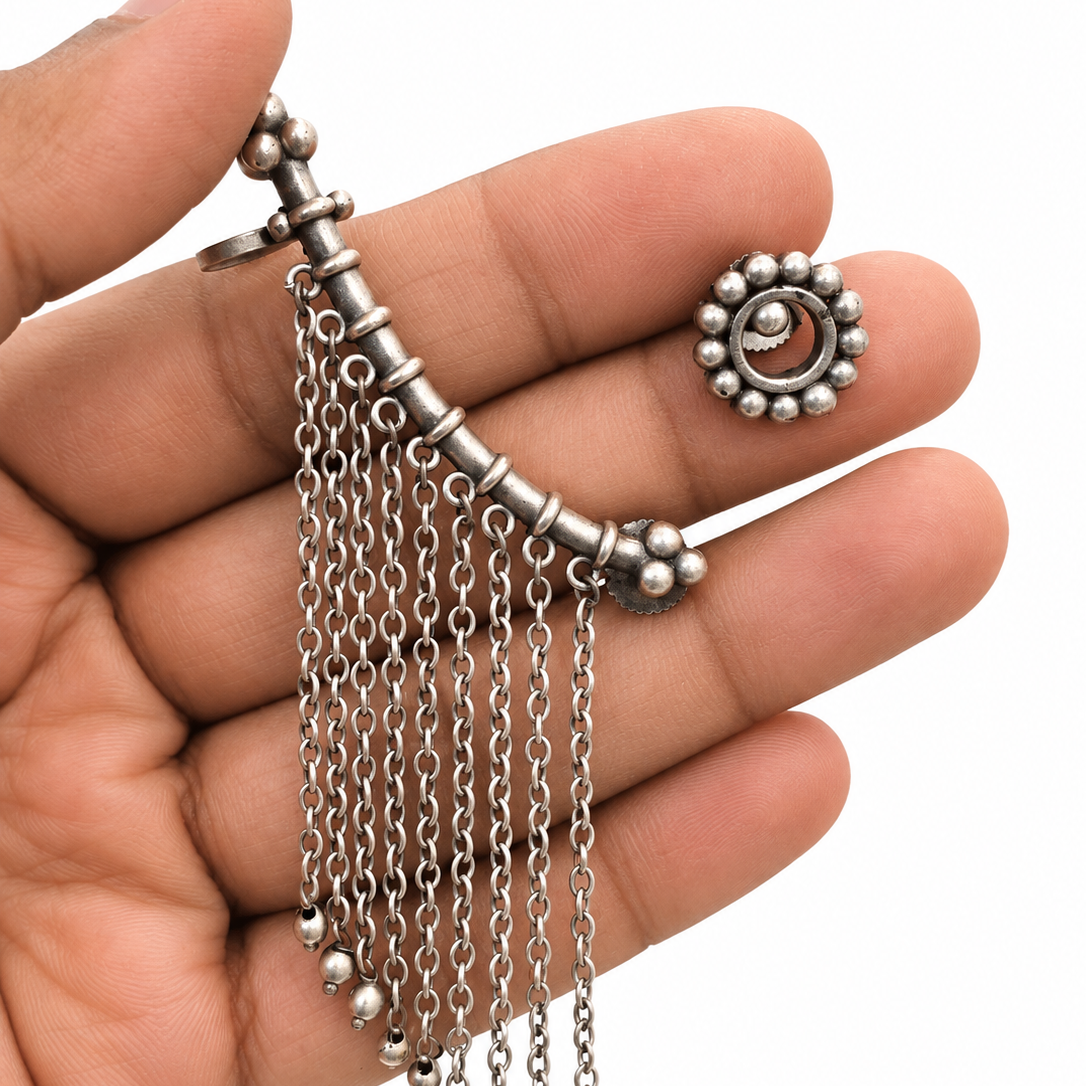 Fusion Silver Look alike Earcuffs