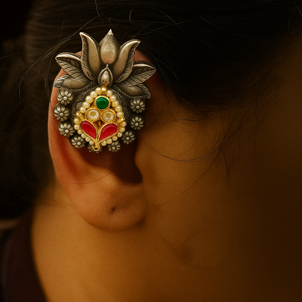 Suhani Kundan Bugadi Earrings- Set of 2