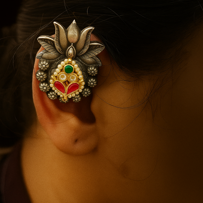 Suhani Kundan Bugadi Earrings- Set of 2