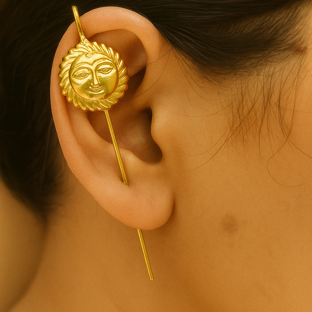 Surya Needle Earcuff