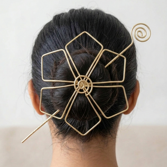 Gulbahar Hair Bun Cage