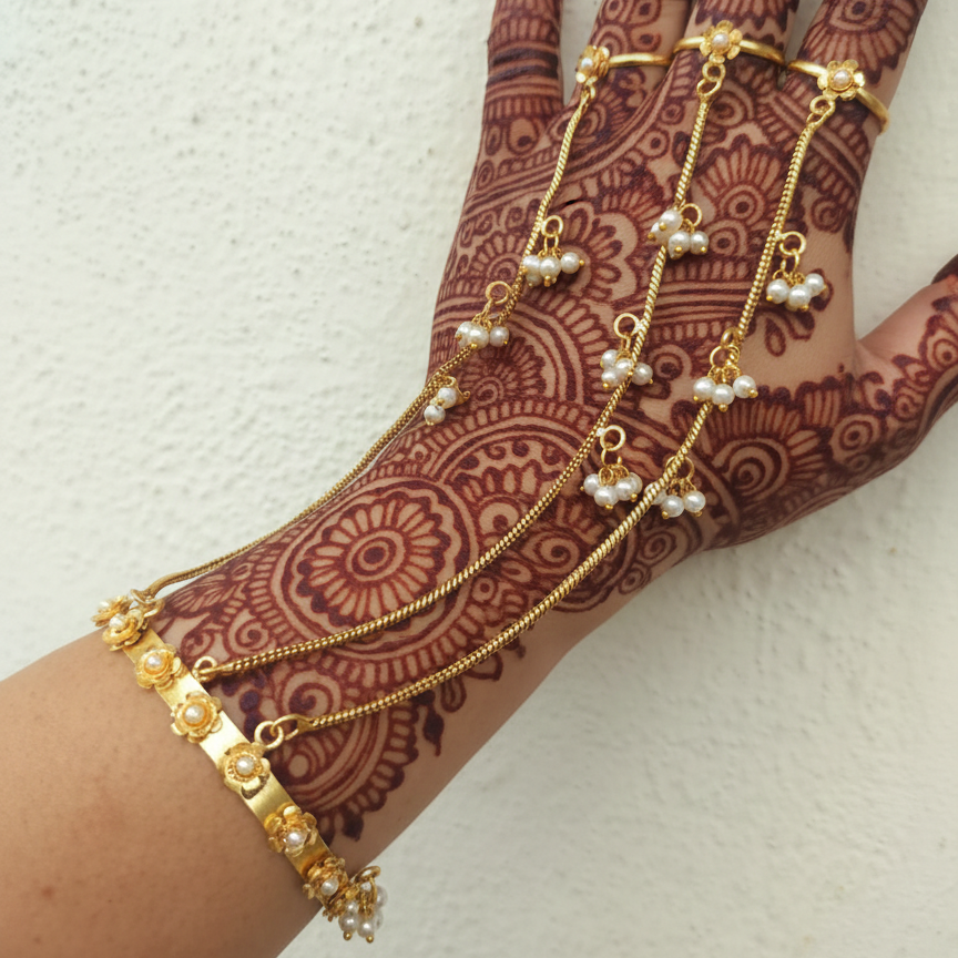 Nyna Floral haathphool