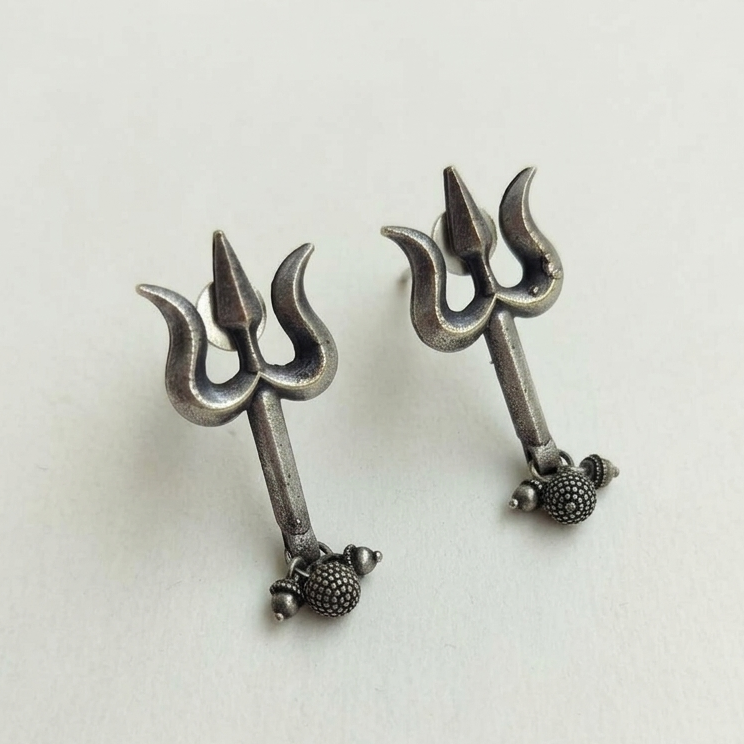 Devi Trishul Earrings