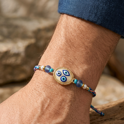 Evil Eye Thread Rakhi For Brother