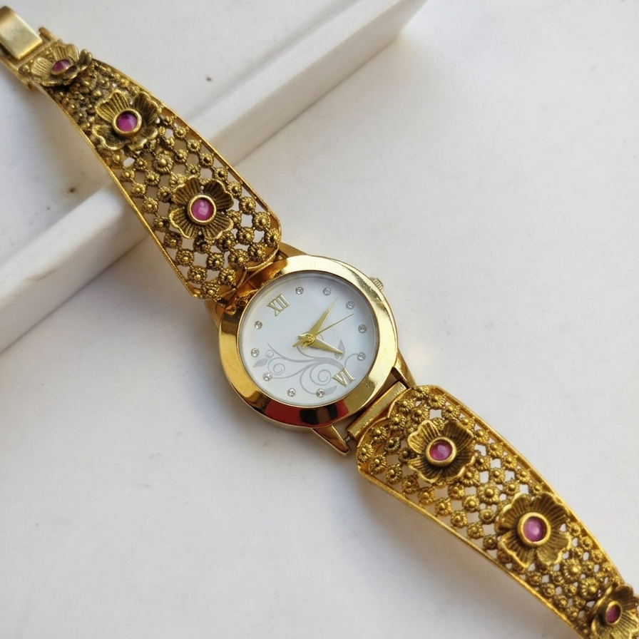 Prachin Heritage Watch Bracelet