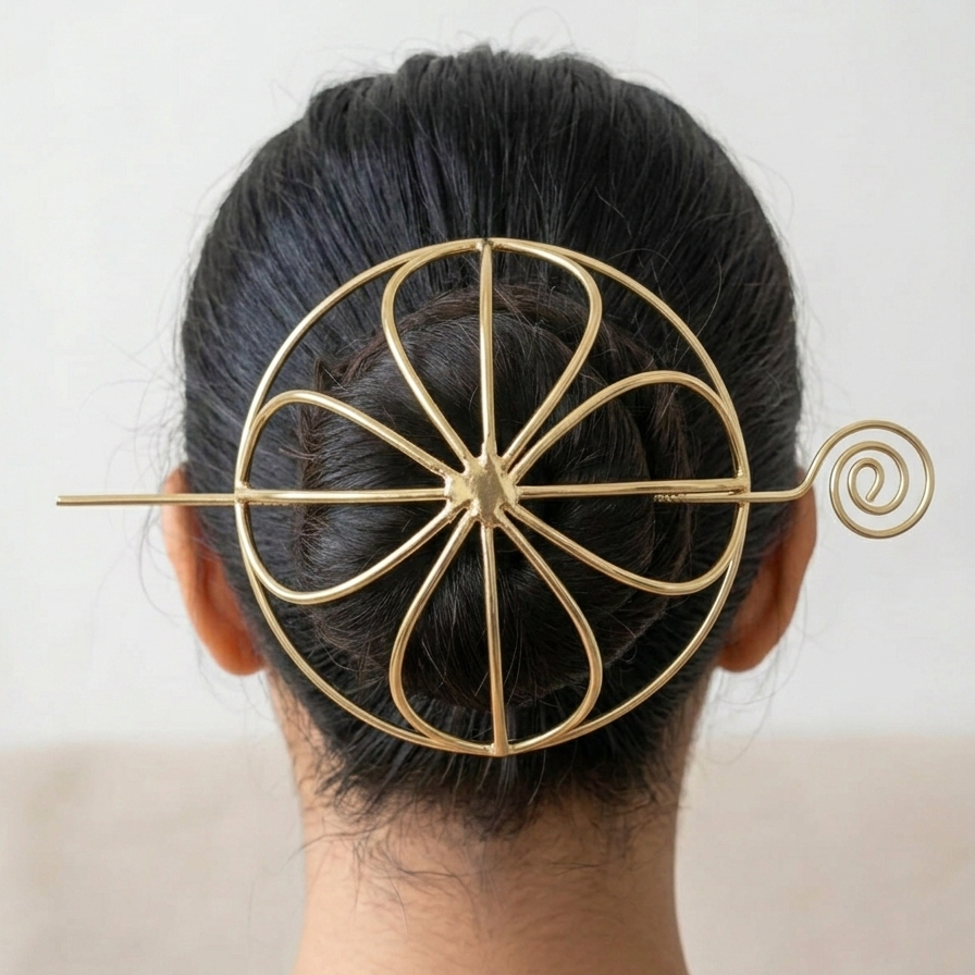 Gulnaar Hair Bun Cage