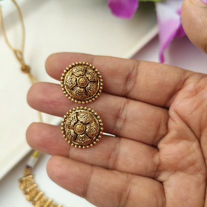 Ragini Gold Lookalike Necklace set