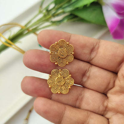Swarn Gold Lookalike Necklace set