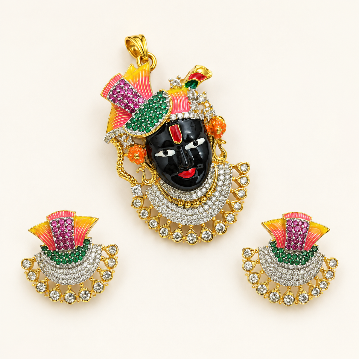 Shreeji AD Pendant Set