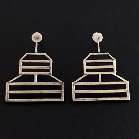Lisa Silver Lookalike Earrings