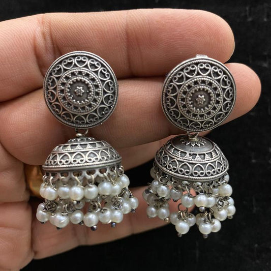Rysha Pearl SLA Jhumkas