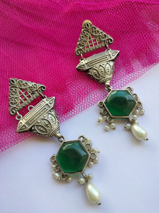 Khyati Oxidised Earrings