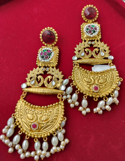 Siddhi Gold plated Earrings