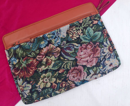 Flower printed laptop sleeves