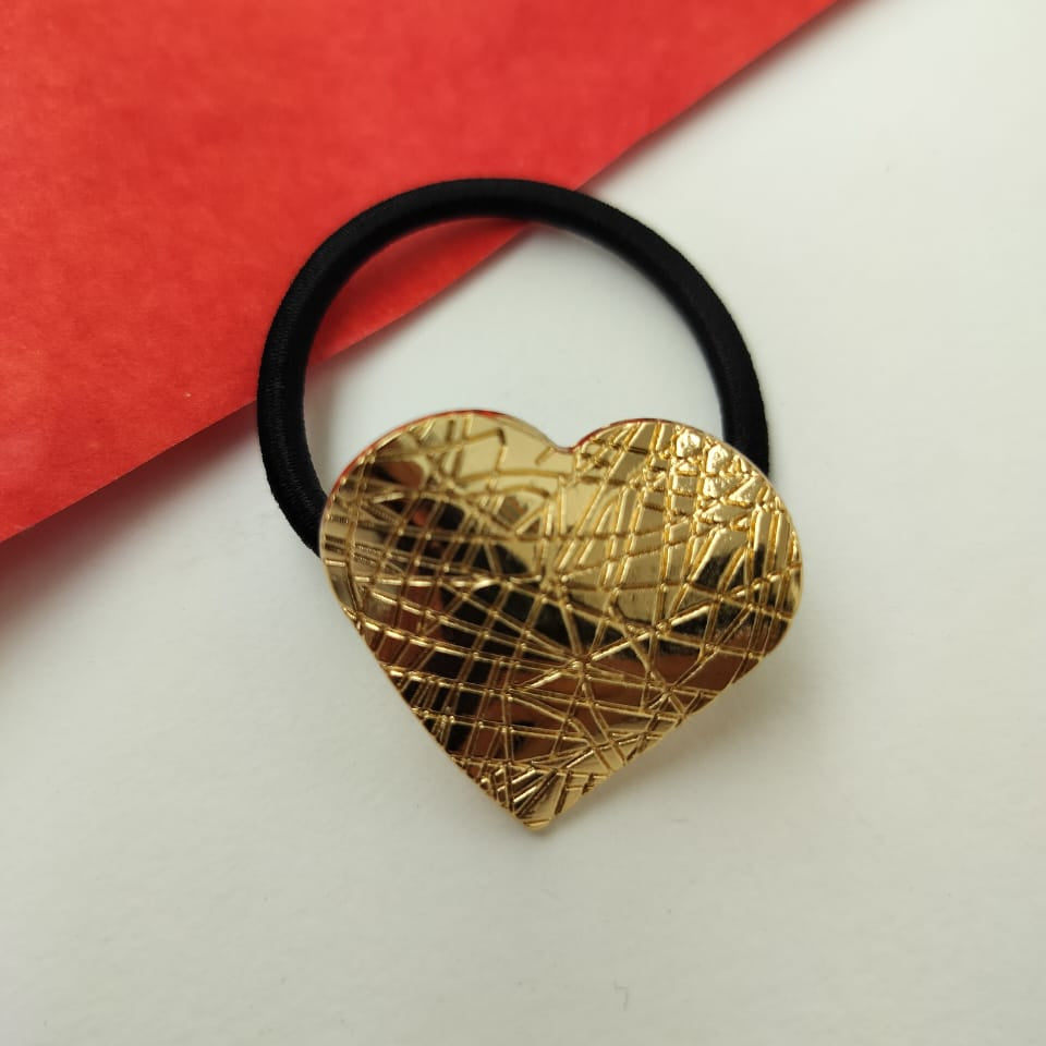 Lil Heart Metal Hair Tie