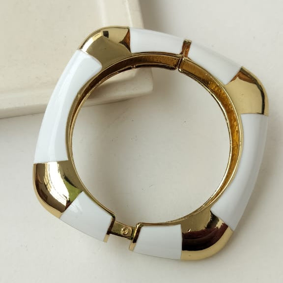 Square Enamel Bangle
