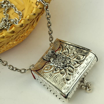 Metal Mini Ginni Bag (Silver)