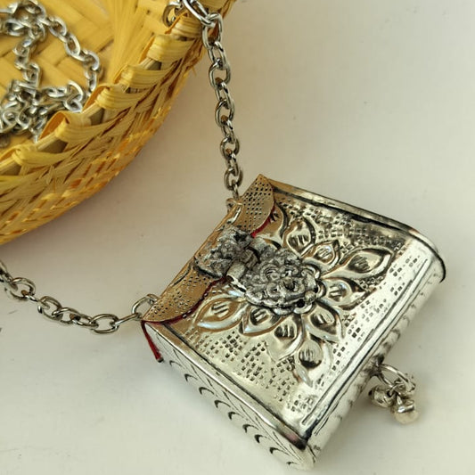 Metal Mini Ginni Bag (Silver)