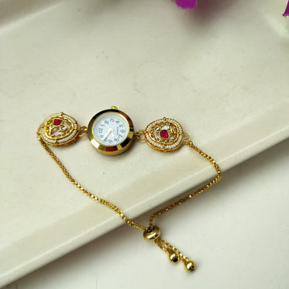 Rajkumari Heritage Watch (Pink)
