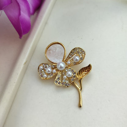 Opal Blossom Brooch