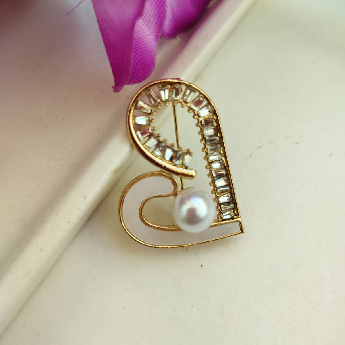 Whispering Heart Brooch