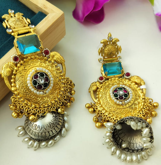 Daksha Gold Plated Earrings