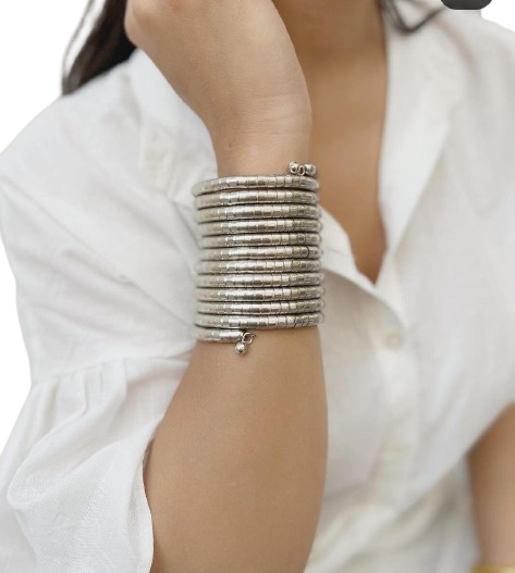Spiral Handcuff Bracelet