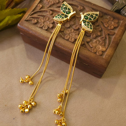 Rivaah kundan kashmiri earrings