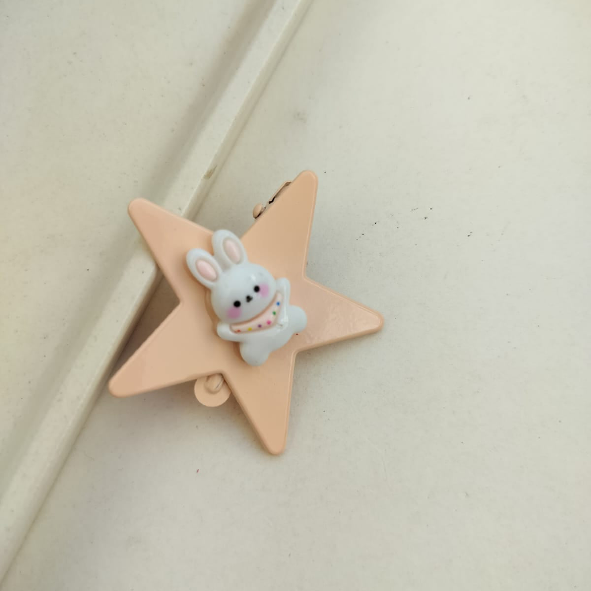 Pastel Star Cartoon Hair Clip - Single Piece