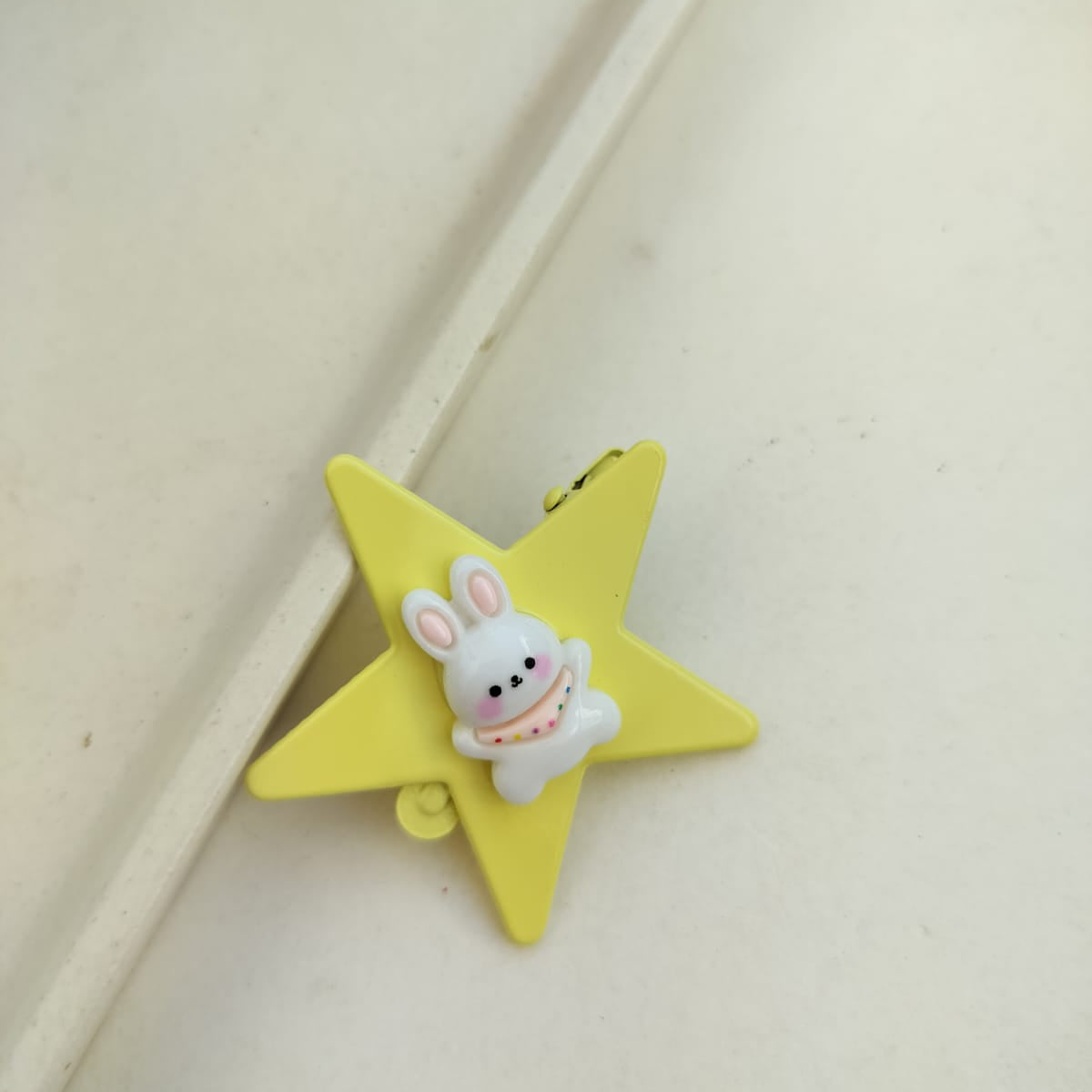 Pastel Star Cartoon Hair Clip - Single Piece