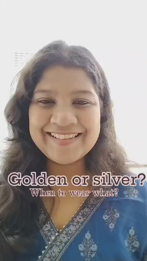 Golden Or Silver when to wear what ?